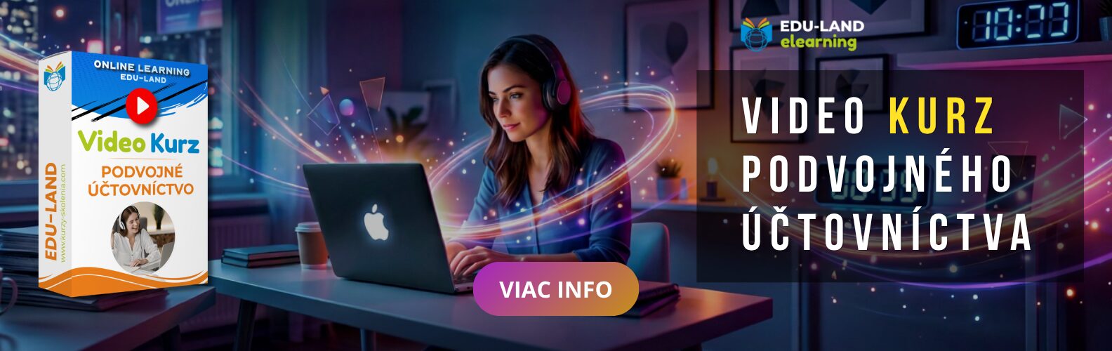 online kurz podvojného účtovníctva